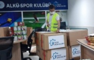 ALKÜ Spor Kulübü'nden ihtiyaç sahiplerine...