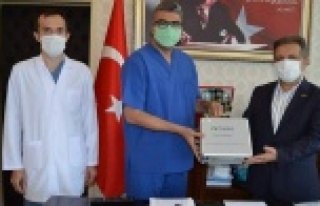 ALSİAD'dan ALKÜ'ye entübe hastalar için...