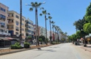 İşte yasağın ilk günü Alanya sokakları!