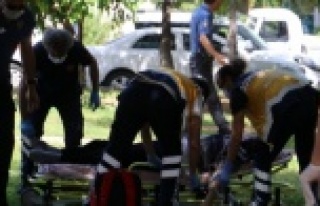 Parkta hareketsiz yatan adamın başında 'Ölü-Diri'...