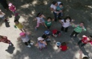 Sokaklar çocuklarla şenlendi!