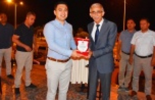 Alanya Cezaevi Müdürüne yemekli veda