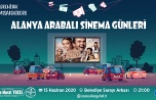 Alanya'da 'Arabalı Sinema' için rezervasyonlar...