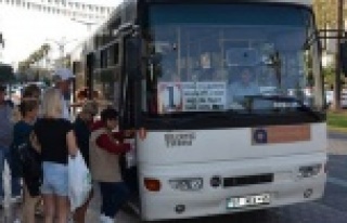 Alanya'da halk otobüsünü kullananlar dikkat!