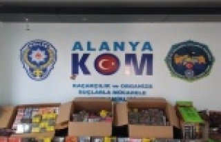 Alanya'da kaçak operasyonu!