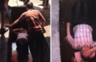 Alanya'da yaşlı adam adres sormak için girdiği...