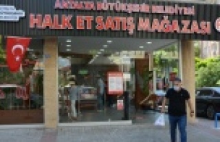 Alanya Halk Et Mağazası'nda bir ayda kaç kg...