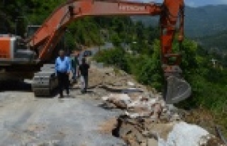 Alanya kırsalında yoğun çalışma