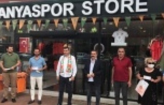 Alanya MHP'den Alanyaspor'a destek
