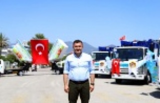 Alanya'nın geri dönüşüm filosuna 5 yeni...