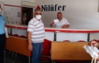 Alanya Otogarı'nda maske dağıtıldı