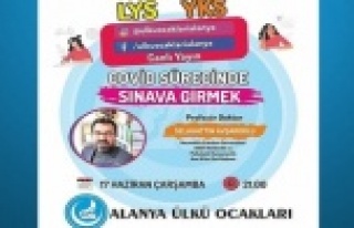 Alanya Ülkü Ocakları öğrencilerin yanında