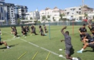 Alanyaspor'da Göztepe maçı hazırlıkları...