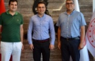 Başhekimden başsavcıya veda ziyareti