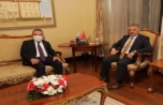 Başkan Böcek'ten Vali Yazıcı’ya 'Hayırlı...