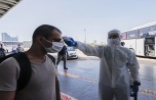 Birliklere yeni katılan askerlere sıkı korona virüs...