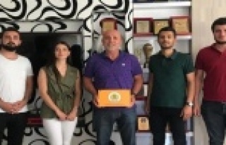 CHP’li gençlerden Başkan Çavuşoğlu’na destek