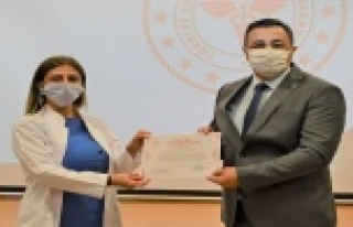 Korona Kahramanlarına Rektör Kalan'dan Teşekkür