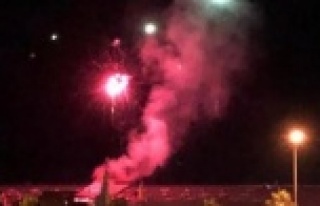 Polisten havai fişek açıklaması