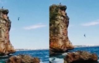 Yasak kalktı, ölüme meydan okuyan atlayışlar...