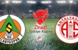 Ziraat Türkiye Kupası: Alanyaspor: 2 - Antalyaspor:...