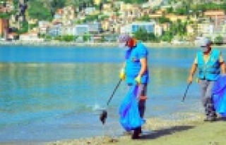 Alanya Belediyesi temizlik çalışmalarını sürdürüyor
