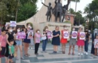 Alanya'da kadın cinayetlerine tepki