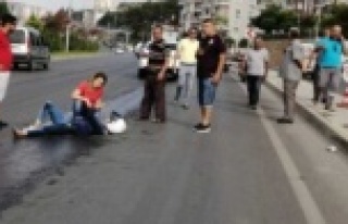 Alanya'da yağ akıtan kamyon dehşeti