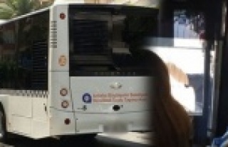 Alanya'da yolcuya şoförü küfür eden otobüse...