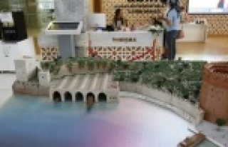 Alanya Kalesi büyükşehir fuayesinde