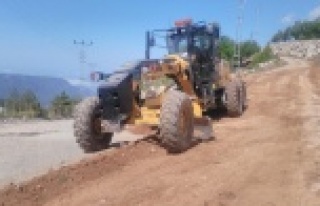 Alanya'nın kırsal mahallelerine yaz bakımı