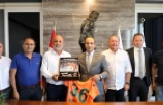 Alanyaspor'dan Başsavcı Kesgin'e ziyaret