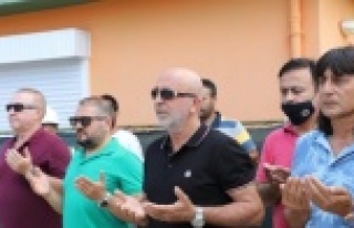 Alanyaspor'un yeni alt yapı binası için dua...