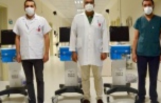 ALKÜ EAH'ne yerli solunum cihazları alındı