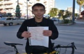 Bisikletli gence kırmızı ışık cezası mahkemeden...