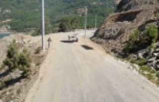 Dikkat! Alanya'daki o yol bakıma alındı