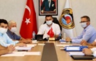 Encümende yeni üyelerle ilk toplantı