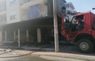 Ev yangınında can pazarı