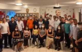 İl başkan adayından ilçe başkanına ziyaret