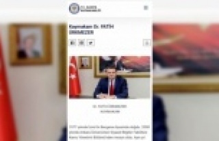 Kaymakamlığın sitesine anında güncelleme