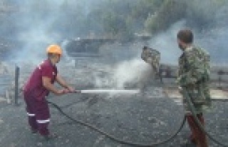 Orman yangınında ağılları yanan vatandaş gözyaşlarına...
