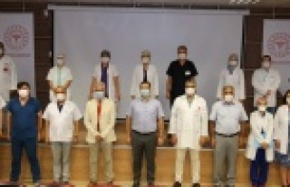 Rektör Kalan'dan doktorlara Covid-19 teşekkürü