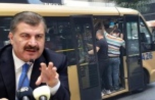 Sağlık Bakanı Koca'dan dolmuş kooperatiflerine...