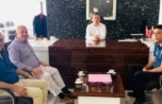 Şahin'den Ergen'e hayırlı olsun ziyareti