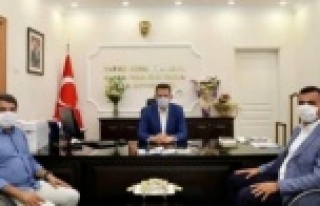 Toklu'dan Kaymakam Ürkmezer'e ziyaret