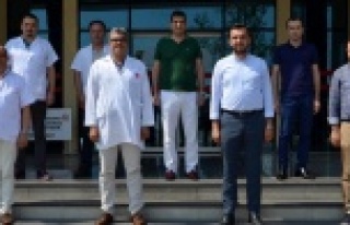 Toklu'dan Lakadamyalı'ya teşekkür ziyareti