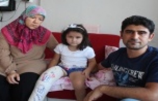 6 yaşındaki kızı ölümden dönen baba kızını...