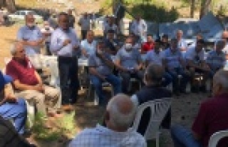 Alanya CHP yayla halkının taleplerini dinledi
