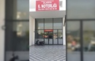 Alanya'da 6. Noter'in açılış tarihi...