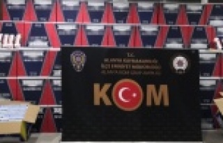 Alanya'da bir kamyon ele geçirildi